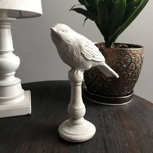 Small standing bird decor
